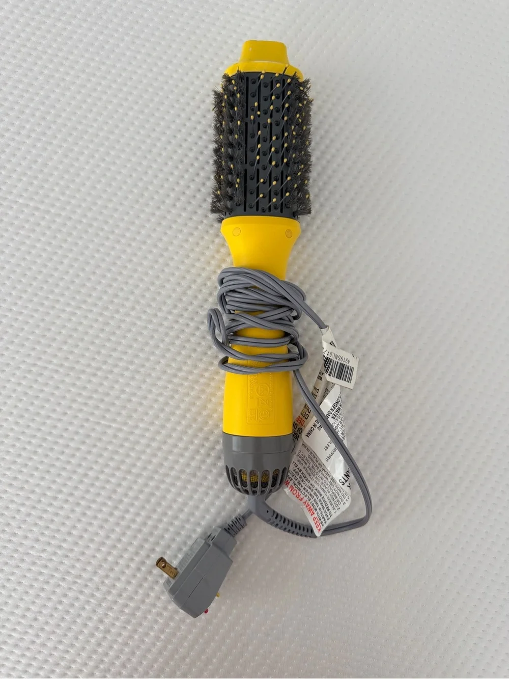 Drybar Yellow & Gray Round Blow Dryer Brush
